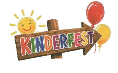 Herzliche Einladung zum Kinderfest am 29. August ab 13 Uhr